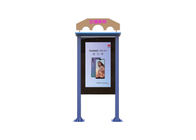 Plancher de 49 pouces tenant la signalisation numérique d'écran de kiosque de totem électronique d'intérieur extérieur et l'affichage de la publicité d'affichage à cristaux liquides