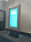 Écrans interactifs d'affichage numérique de 65 pouces, plancher tenant l'affichage extérieur de moniteur
