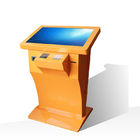 Kiosque de libre-service interactif d'élément de 32 pouces d'écran tactile multi horizontal de PC avec l'imprimante et le lecteur de cartes