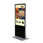 HD 1080P Signage interactif de Digital de support de plancher de kiosque d'écran tactile d'affichage à cristaux liquides de 55 pouces