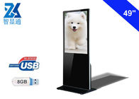 USB2.0 kiosque de la publicité de Signage de Digital de boucle de 49 pouces
