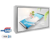 Affichage transparent adapté aux besoins du client de l'affichage à cristaux liquides 3840×2160 Cabinet de 86 pouces