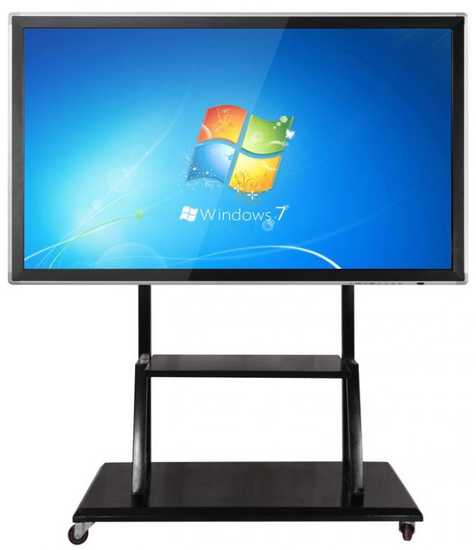Vente chaude tableau blanc interactif d'écran tactile de 55 à 84 pouces TV, tout dans un moniteur d'écran tactile de PC avec la résolution de 4K UHD