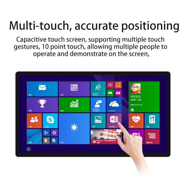 Tableau futé irrégulier en forme de z tout de contact de multimédia de table de contact d'écran dans la table basse d'écran d'One Touch d'intérieur