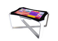 Table futée d'écran tactile du système affichage à cristaux liquides de Wifi de table de contact de table de café supérieur multi interactif androïde de kiosque pour l'information de jeu d'enfants