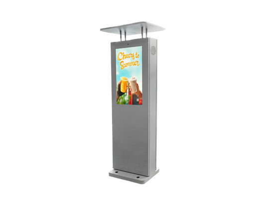 32&quot; imperméable signes électroniques extérieurs d'affichage à cristaux liquides Digital de kiosque extérieur à piles de Signage pour des affaires