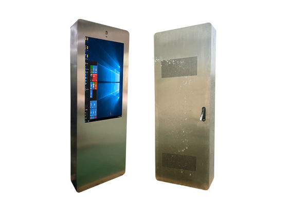 Affiches numériques alimentées par batterie capacitives extérieures étanches de 43 pouces Affichage LCD portable extérieur