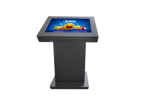 Kiosques imperméables d'affichage à cristaux liquides de publicité extérieure d'éclat à hauteur de 32 pouces