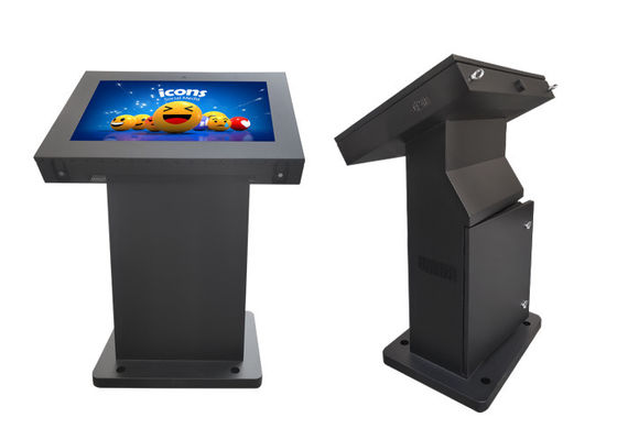 Kiosques imperméables d'affichage à cristaux liquides de publicité extérieure d'éclat à hauteur de 32 pouces