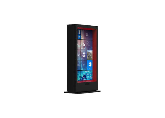 Travail extérieur imperméable de 7*24 heures 86 pouces Totem LCD Digital Signage and Display