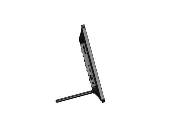 Cadre photo numérique couleur blanc haute résolution de 12 pouces avec langage multi OSD et interface d'entrée/sortie 1*USB2.0