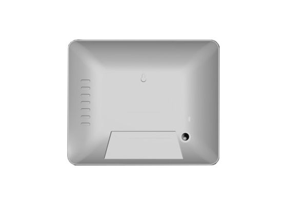 Cadre photo numérique Wifi LCD IPS de 8 pouces avec chargeur de téléphone portable sans fil et prévisions météo Lecture de musique vidéo