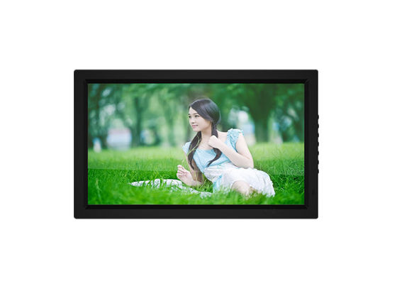 Affichage photo en aluminium numérique de 21 pouces avec fonction tactile capacitive en option