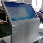 Kiosque infrarouge interactif tout de l'information d'écran tactile de supermarché de 55 pouces dans une unité centrale de traitement du PC i5