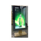 Kiosque futé de publicité magique de miroir d'écran tactile d'affichage à cristaux liquides de Digital de kiosque debout d'intérieur de Signage