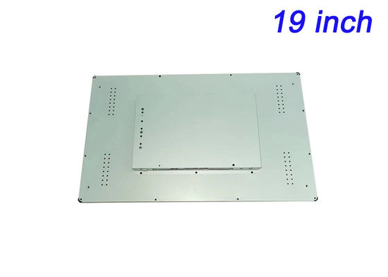 Moniteur tactile intégré de 19 pouces pour systèmes de surveillance, opérations logistiques, affichage d'aéroport et salles de contrôle