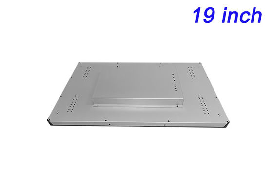 Moniteur tactile intégré de 19 pouces pour systèmes de surveillance, opérations logistiques, affichage d'aéroport et salles de contrôle