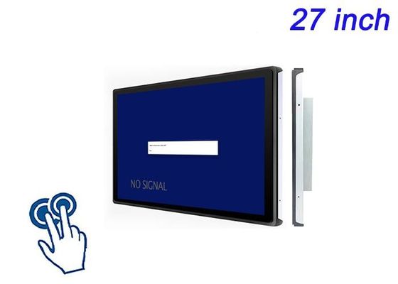 Écran tactile intégré de 27 pouces pour les stands d'exposition, les systèmes éducatifs, les écrans de salles de conférence et les solutions de vente au détail avancées