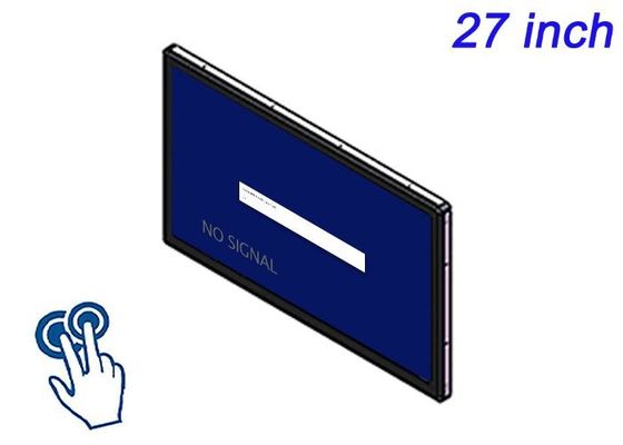 Écran tactile intégré de 27 pouces pour les stands d'exposition, les systèmes éducatifs, les écrans de salles de conférence et les solutions de vente au détail avancées