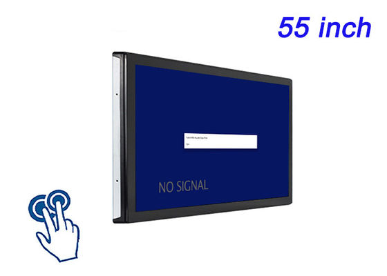 Moniteur tactile intégré de 55 pouces pour affichage interactif, systèmes de vente au détail, appareils intelligents et affichage numérique