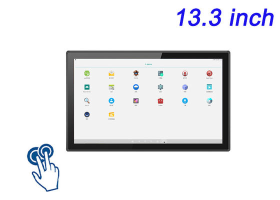 13Moniteur Android tactile intégré de 0,3 pouces pour les écrans de vente au détail, les systèmes de contrôle industriels, les hubs de maison intelligente et l'affichage numérique