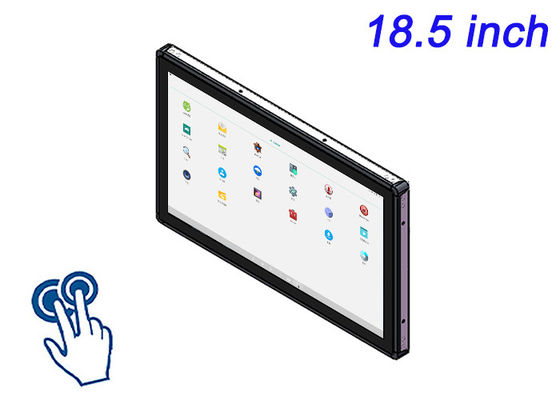 18Moniteur Android tactile intégré de 0,5 pouces pour équipement de fitness, affichage de navigation, kiosques de transport et systèmes de divertissement