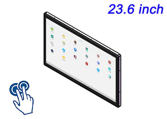 23Affichage tactile Android intégré de 6 pouces pour les diagnostics médicaux, les machines CNC, la surveillance du pétrole et du gaz et les applications HMI avancées