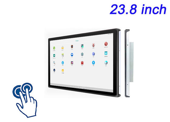 23Écran tactile Android intégré de 8 pouces pour les applications hôtelières, les machines CNC, les tableaux de bord logistiques et l'affichage numérique