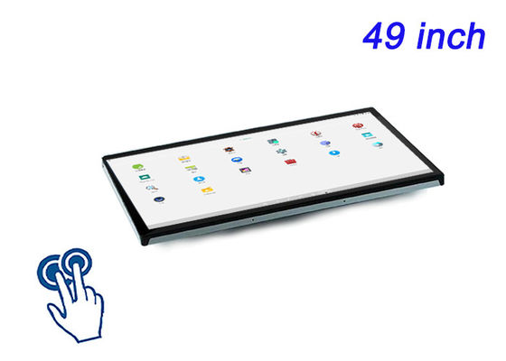 Écran tactile Android intégré de 49 pouces pour les écrans de la ville intelligente, les interfaces de stade, la publicité de détail à grande échelle et les centres de commandement