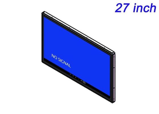 Écran Android intégré de 27 pouces pour la publicité numérique, les affichages de salons professionnels, les tableaux de bord logistiques et les salles de commande