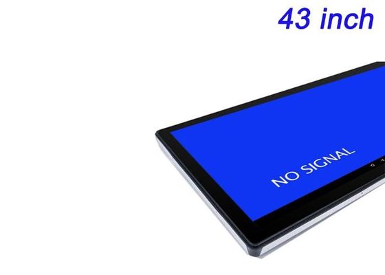 Écran intégré Android de 43 pouces pour les infrastructures intelligentes, les écrans de stade, les expériences de vente au détail immersives et les systèmes de jeu
