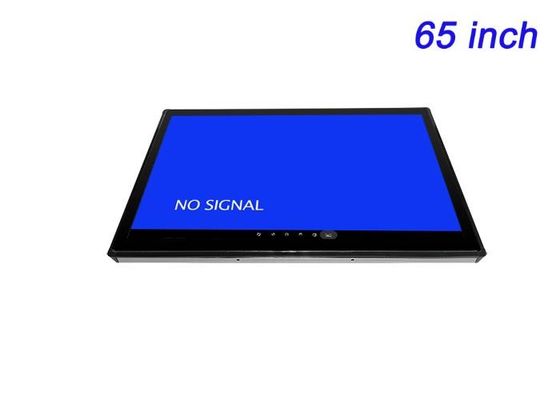 Écran intégré Android de 65 pouces pour les infrastructures intelligentes, la publicité numérique haut de gamme, les centres de contrôle et les systèmes de divertissement