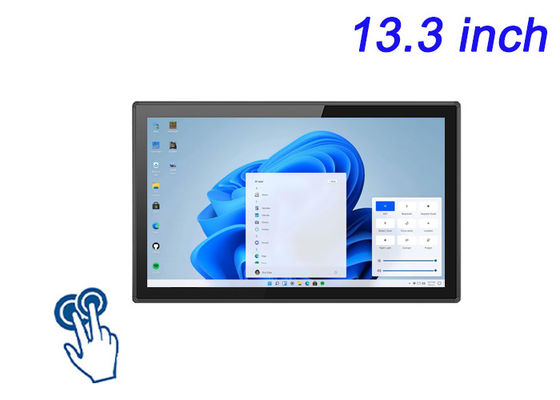13Moniteur intégré Windows Touch de 0,3 pouces pour les caisses de détail, l'affichage numérique interactif, les hubs de maison intelligente et les panneaux de contrôle