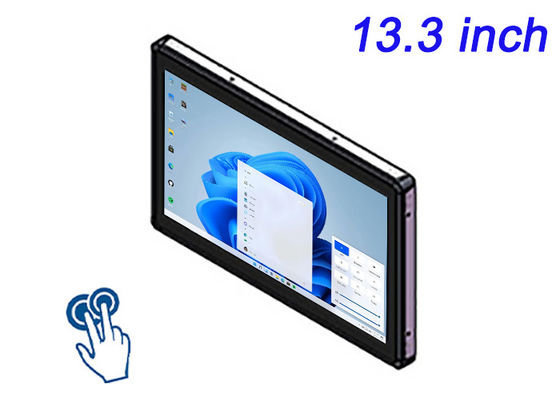 13Moniteur intégré Windows Touch de 0,3 pouces pour les caisses de détail, l'affichage numérique interactif, les hubs de maison intelligente et les panneaux de contrôle