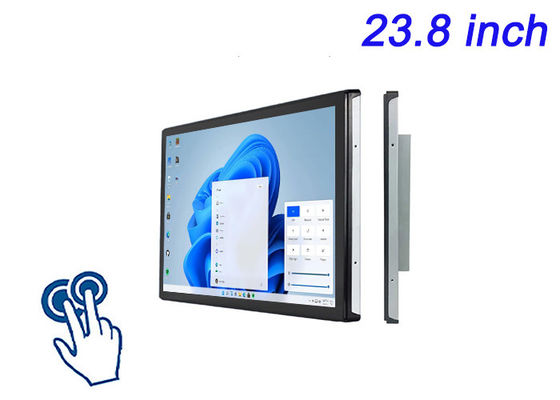 23Écran tactile intégré Windows de 8 pouces pour l'affichage numérique, les tableaux interactifs, la commande sur la table du restaurant et la surveillance de la sécurité