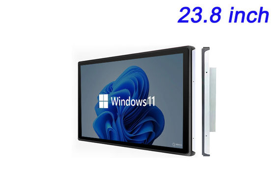 23Écran tactile intégré Windows de 8 pouces pour l'affichage numérique, les tableaux interactifs, la commande sur la table du restaurant et la surveillance de la sécurité