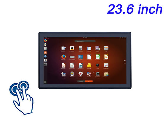 23Écran tactile Linux intégré de 0,6 pouces pour machines CNC, applications de ville intelligente, systèmes de surveillance hospitaliers et stands d'exposition