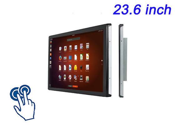 23Écran tactile Linux intégré de 0,6 pouces pour machines CNC, applications de ville intelligente, systèmes de surveillance hospitaliers et stands d'exposition