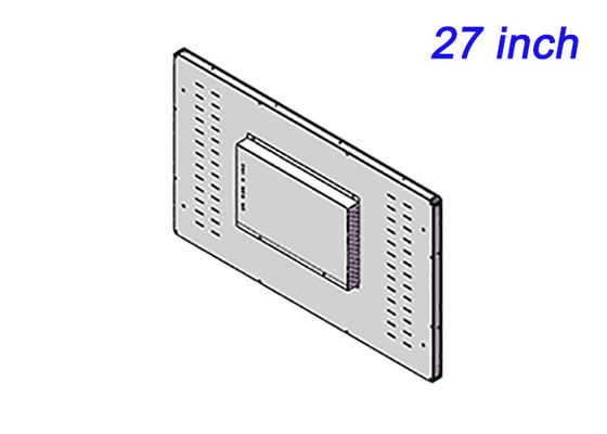 Écran tactile Linux 27 pouces intégré pour les écrans de vente au détail à grande échelle, les systèmes d'enregistrement à l'aéroport, la surveillance des émissions et les tableaux de bord énergétiques