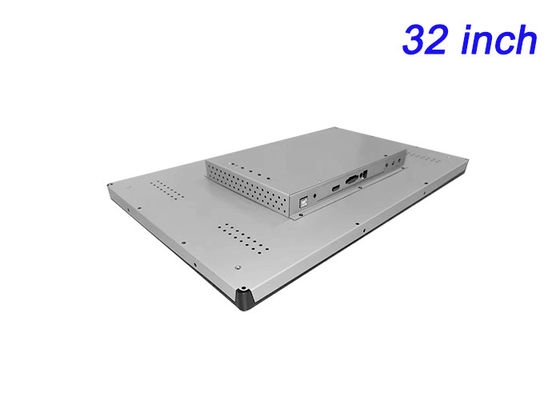 Affichage tactile intégré 32 pouces Linux pour les solutions éducatives, les panneaux de transport public, les systèmes de sécurité et le commerce de détail interactif