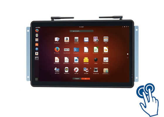 Affichage tactile Linux de 15 pouces pour les interfaces HMI industrielles et l'automatisation d'usine