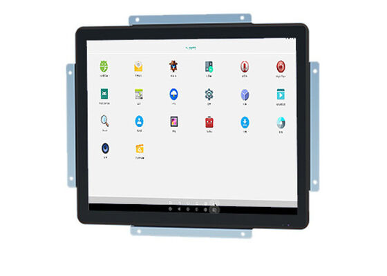 Tout-en-un Android industriel 17 pouces 1280 x 1024 pour l'automatisation d'usine et les systèmes de sécurité