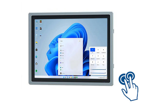 Affichage tactile Windows fiable de 17 pouces pour les systèmes de sécurité et le contrôle industriel