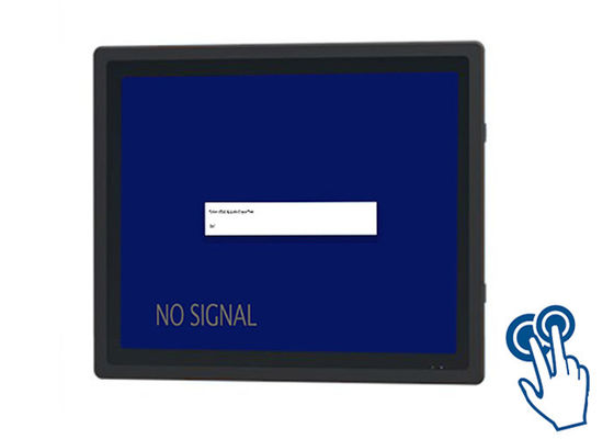 Affichage tactile durable de 17 pouces pour l'automatisation industrielle et les opérations logistiques