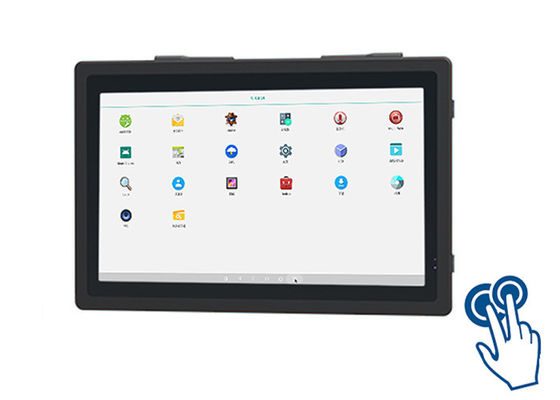 15Affichage tactile Android compact de 6 pouces pour tableaux de bord d'usine et affichage numérique