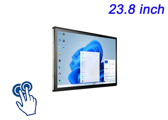 23Écran tactile intégré Windows de 8 pouces pour l'affichage numérique, les tableaux interactifs, la commande sur la table du restaurant et la surveillance de la sécurité