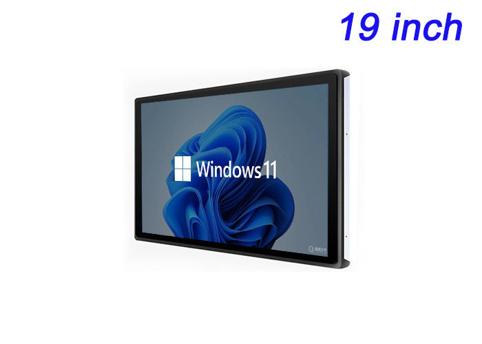 Affichage tactile intégré Windows de 19 pouces pour les points de vente, les panneaux de contrôle industriels, l'imagerie médicale et les billets de transport