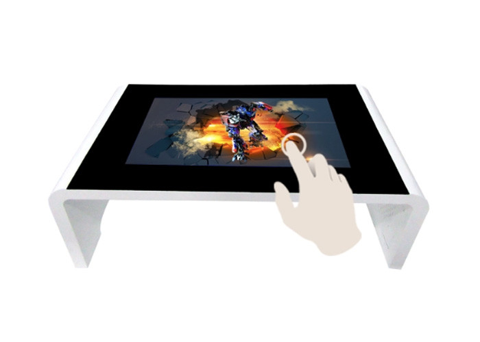 la table de contact de café de 43 pouces peut jouer le contact de la table games/PCAP/table interactive de contact d'écran tactile