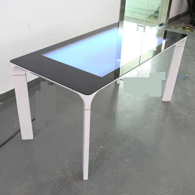 Écran tactile capacitif de moniteur de surface plane, table basse interactive d'écran tactile 43 pouces