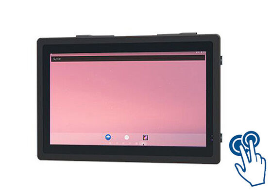 15Affichage tactile Android mince de 6 pouces pour les opérations d'usine et les menus numériques